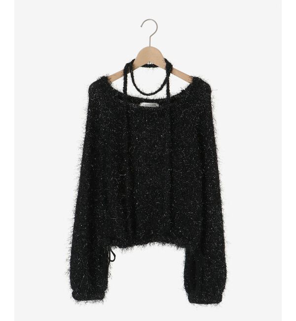  「ふわふわシャイニールーズニット」|ニット・セーター|