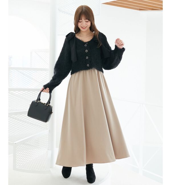  「きらふわレーシーパターンカーデ」|カーディガン|