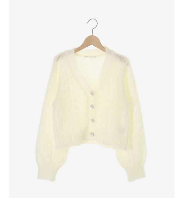  「きらふわレーシーパターンカーデ」|カーディガン|