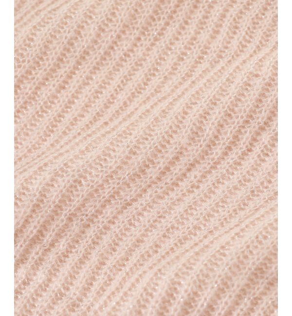  「キラキラドロストメッシュニット」|ニット・セーター|