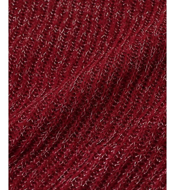  「キラキラドロストメッシュニット」|ニット・セーター|