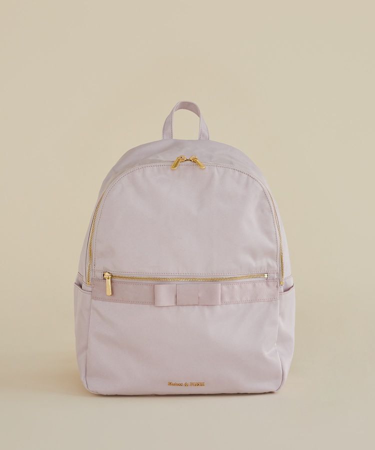 Maison de FLEUR「撥水加工オペラリボンリュック」|リュック|