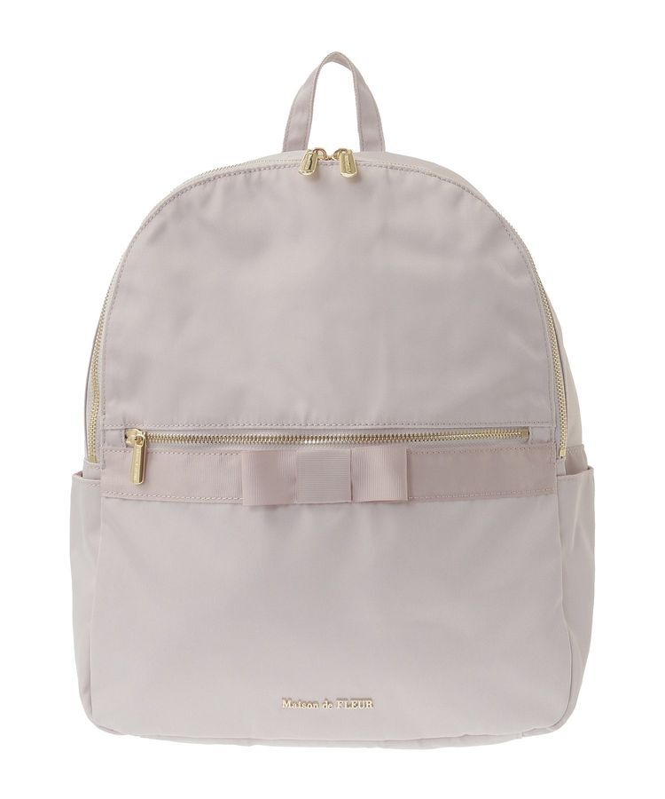 Maison de FLEUR「撥水加工オペラリボンリュック」|リュック|