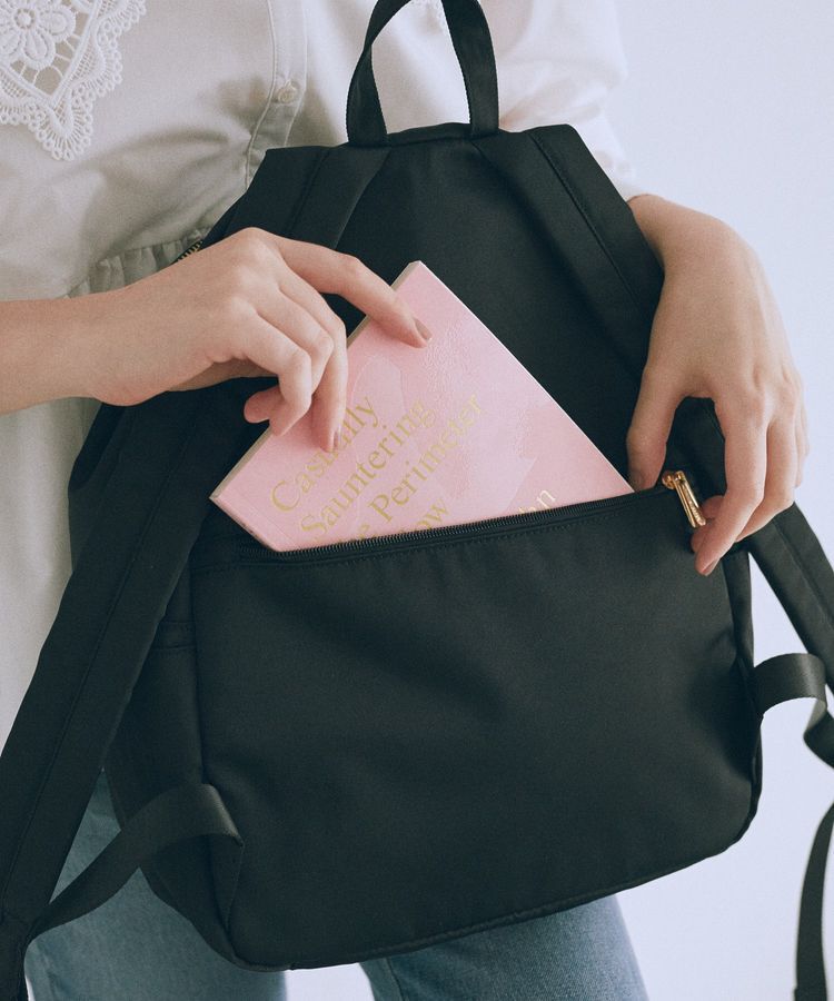 Maison de FLEUR「撥水加工オペラリボンリュック」|リュック|