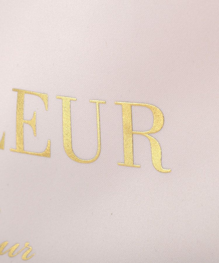 Maison de FLEUR「サテンフリルスクエアトートバッグ」|トートバッグ|