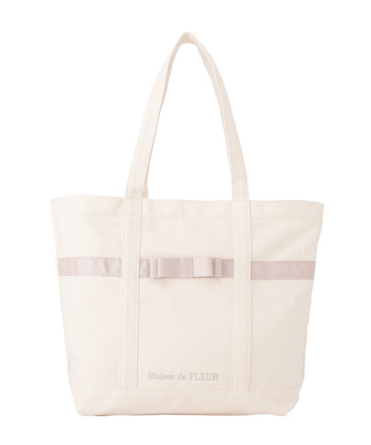 Maison de FLEUR「マルチポケット帆布トートMバッグ」|トートバッグ|