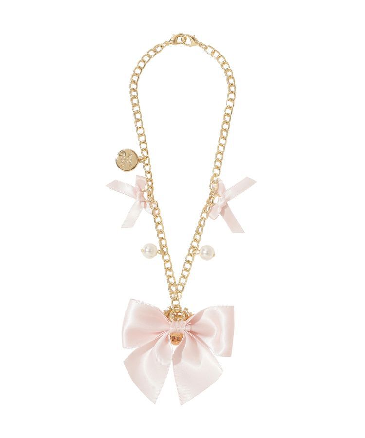 Maison de FLEUR「ビジューリボンパールバッグチャーム」|その他|