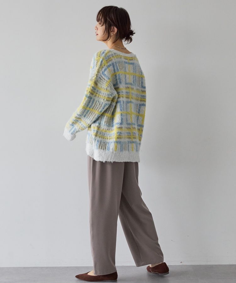 AMERICAN HOLIC「アソート柄シャギーニットカーディガン」|カーディガン|