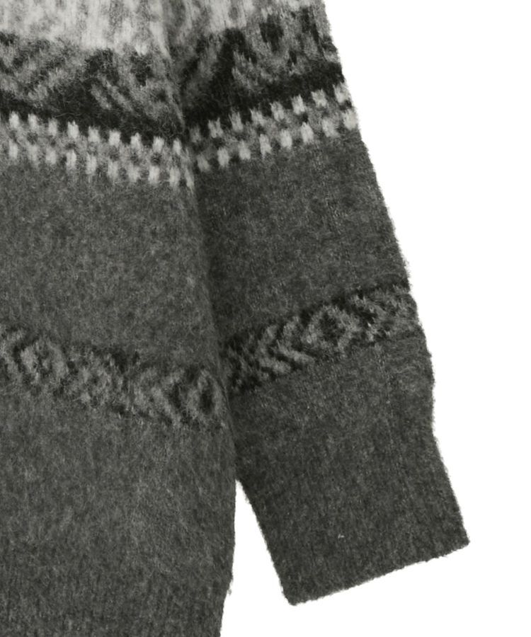 AMERICAN HOLIC「アソート柄シャギーニットカーディガン」|カーディガン|