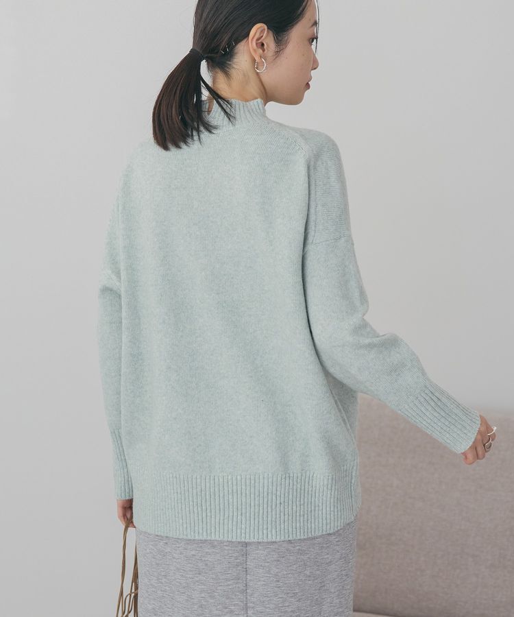 AMERICAN HOLIC「モックネックコクーンニットプルオーバー」|ニット・セーター|