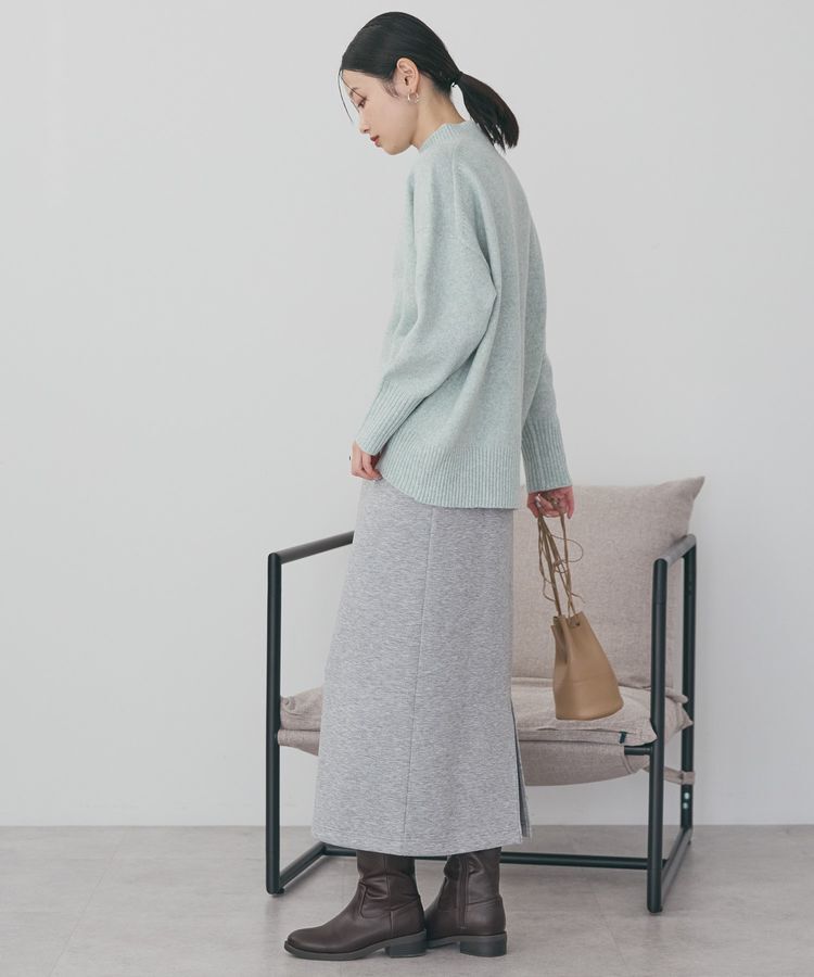 AMERICAN HOLIC「モックネックコクーンニットプルオーバー」|ニット・セーター|