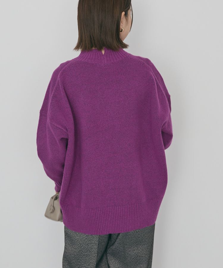 AMERICAN HOLIC「モックネックコクーンニットプルオーバー」|ニット・セーター|