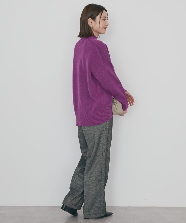 AMERICAN HOLIC「モックネックコクーンニットプルオーバー」|ニット・セーター|