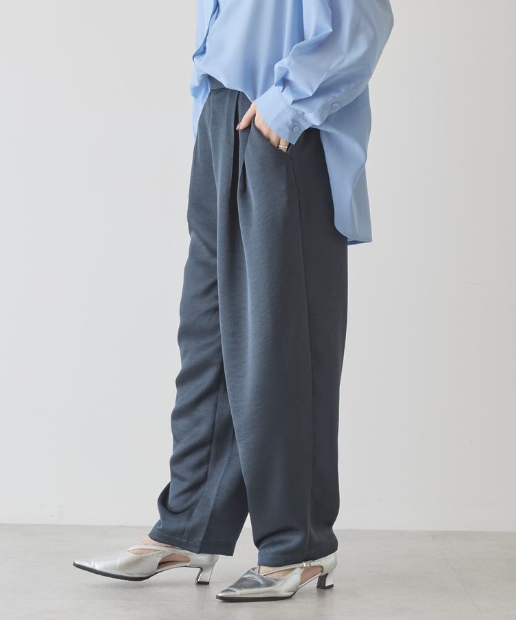 AMERICAN HOLIC「【イージーケア】サテンカーブパンツ」|その他|