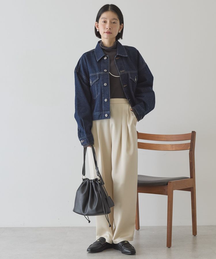 AMERICAN HOLIC「【イージーケア】サテンカーブパンツ」|その他|