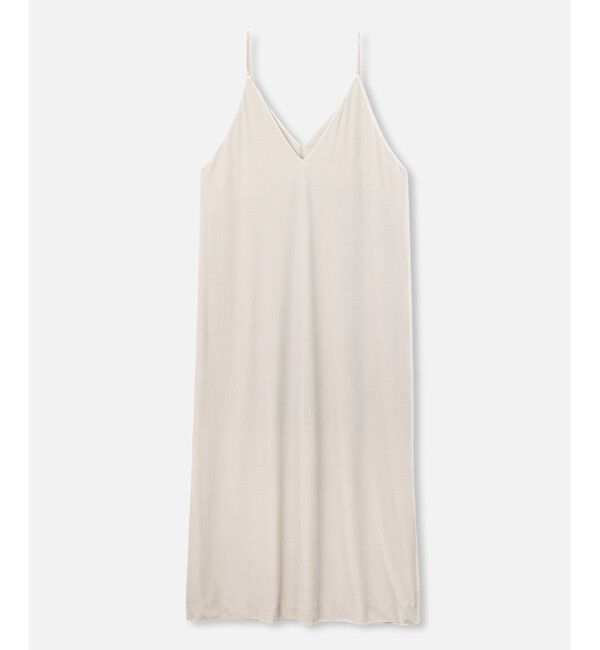 allureville「ベロアサイドスリットキャミワンピース」|ワンピース|