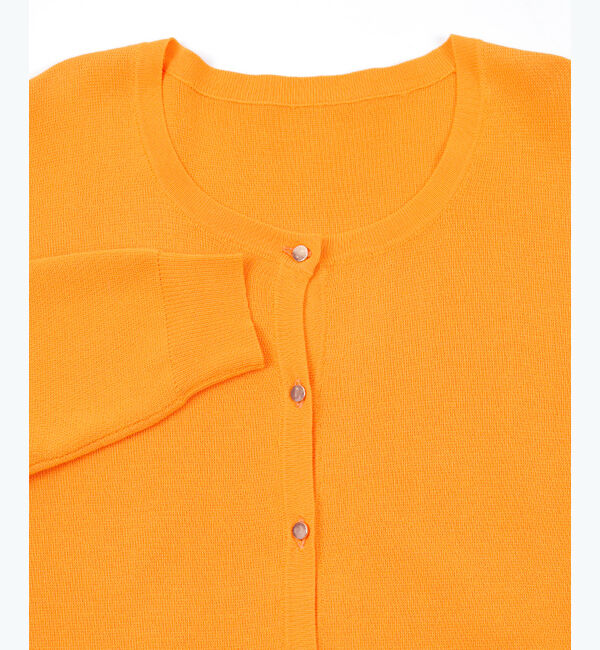 ur's「ゴールド釦サマーニットカーディガン」|ニット・セーター|