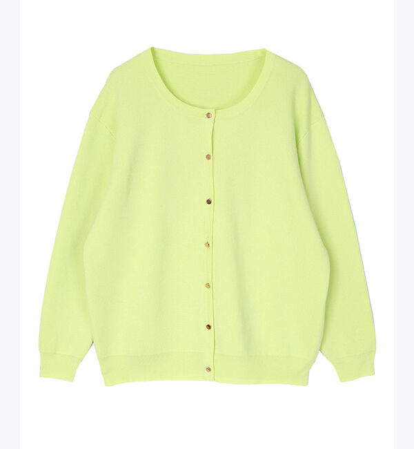 ur's「ゴールド釦サマーニットカーディガン」|ニット・セーター|