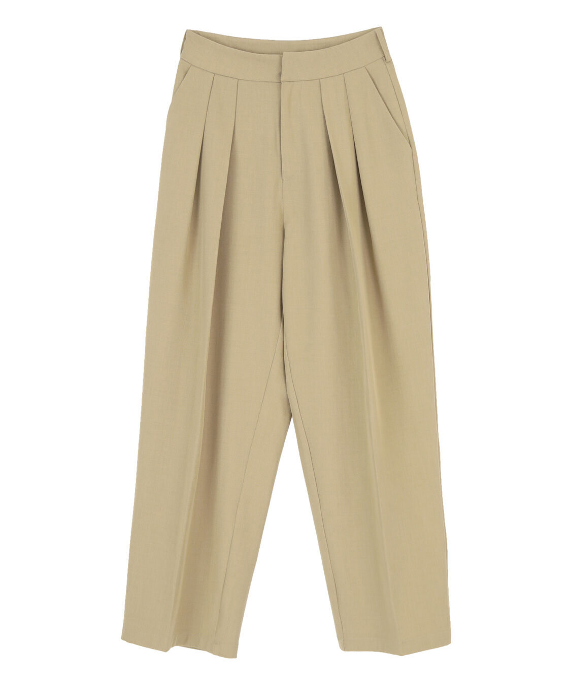 titivate「インタックセンタープレスワイドパンツ」|スラックス|