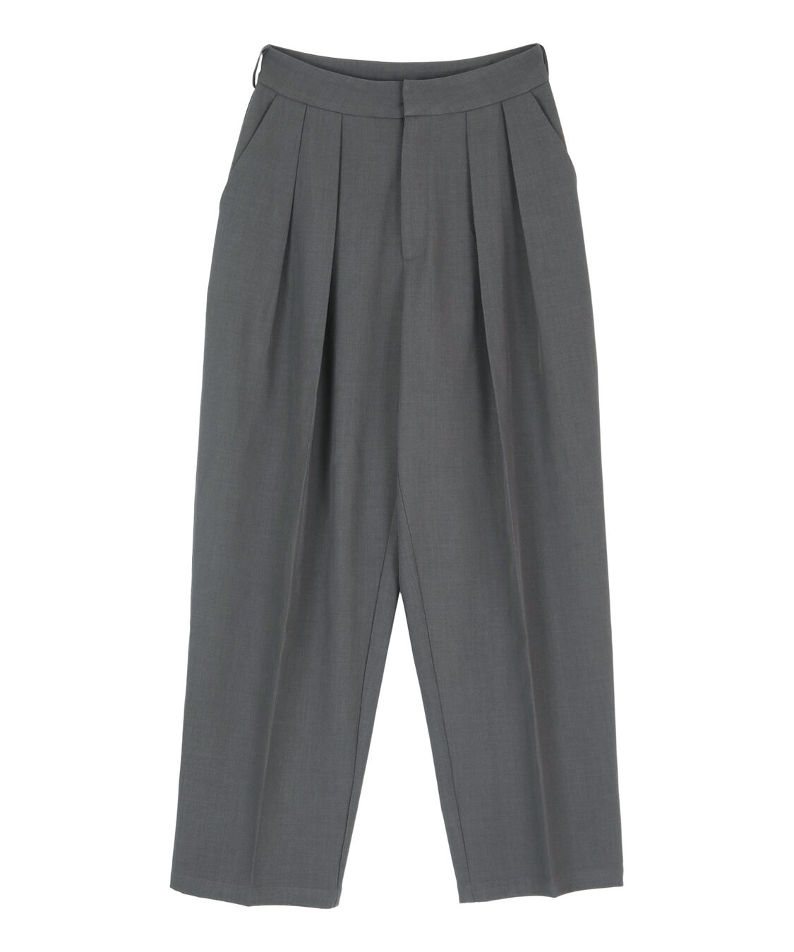 titivate「インタックセンタープレスワイドパンツ」|スラックス|