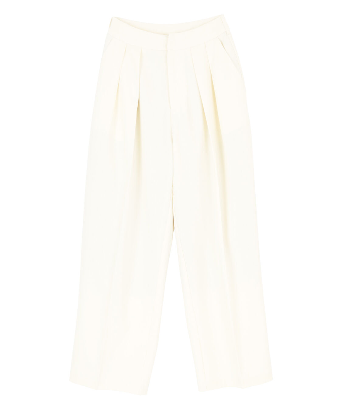 titivate「インタックセンタープレスワイドパンツ」|スラックス|