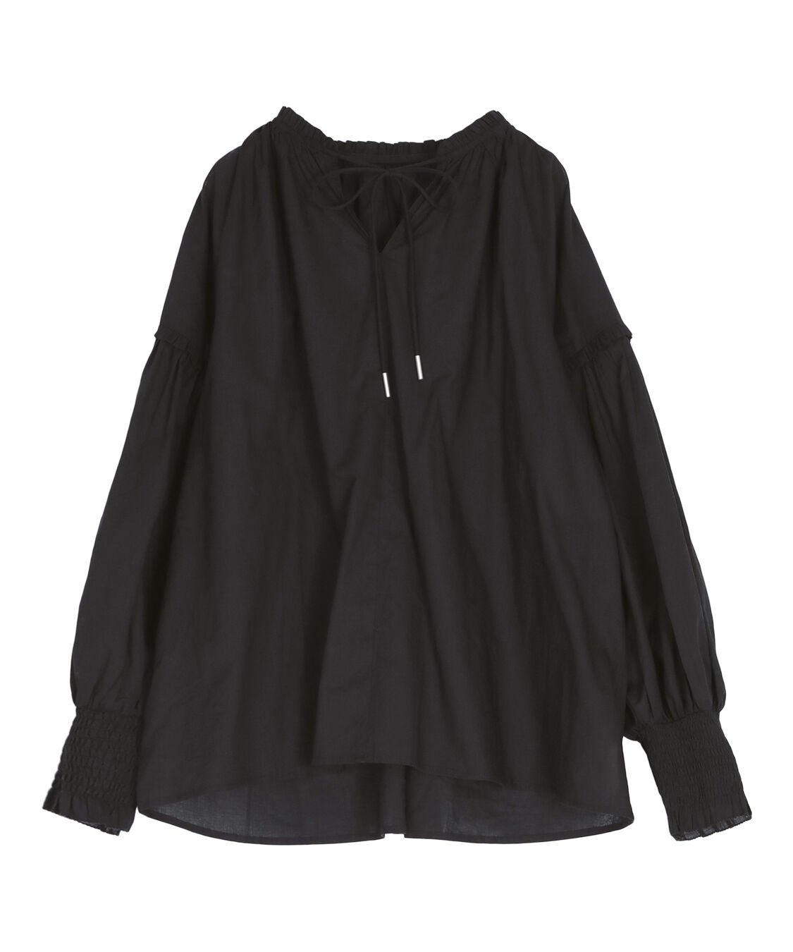 titivate「ギャザーリボンボイルブラウス」|シャツ・ブラウス|