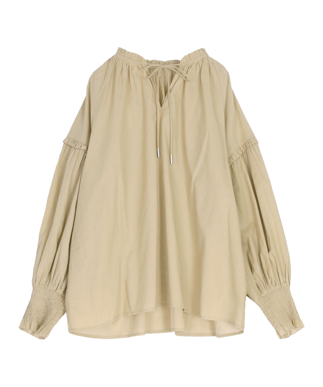 titivate「ギャザーリボンボイルブラウス」|シャツ・ブラウス|