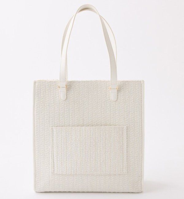  「【LouLoumei】ハートチャーム付きトートバッグ/自立可能/WEB限定」|ショルダー・メッセンジャー|