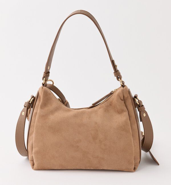  「ミニバッグチャーム付きドロストリボンバッグ」|ショルダー・メッセンジャー|