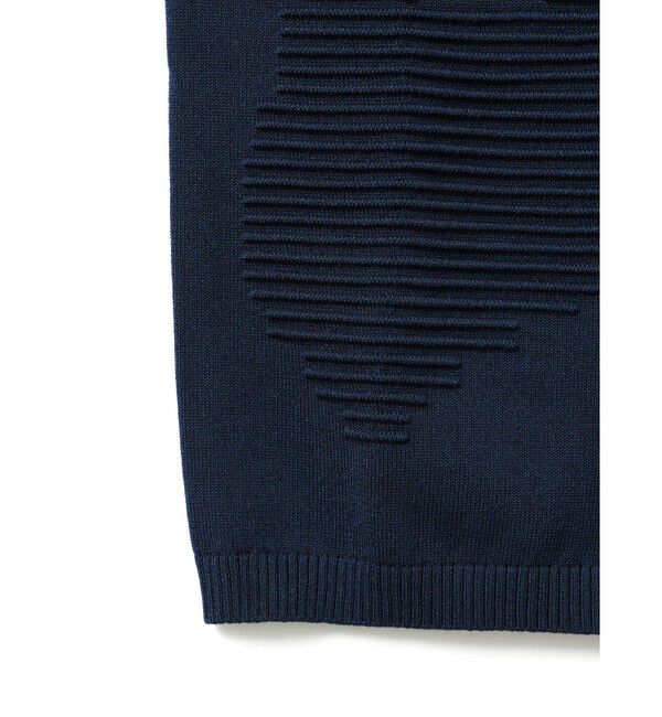 mizuiro ind「mizuiro ind シアーパターンチュニック」|ニット・セーター|