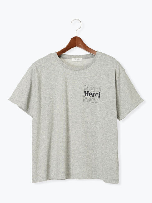 Te chichi TERRASSE「【接触冷感】ワンポイントロゴTシャツ」|Tシャツ・カットソー|