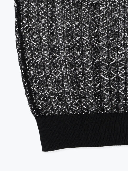 Lugnoncure「レース編みノースリーブニット」|ニット・セーター|