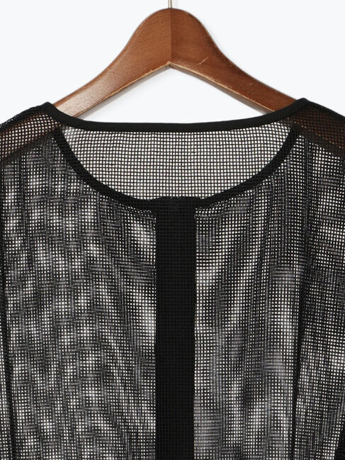 Te chichi TERRASSE「メッシュノーカラーブルゾン」|ブルゾン・スタジャン|