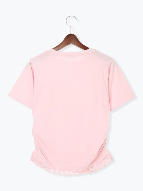 Te chichi TERRASSE「レースヘムシャーリングTシャツ」|Tシャツ・カットソー|