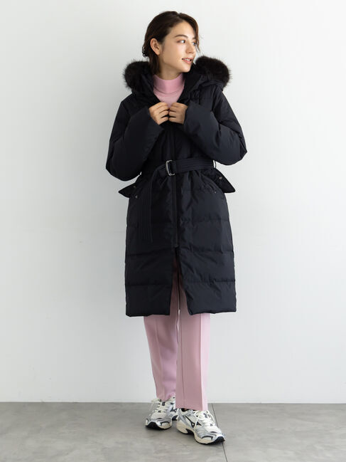 Te chichi「【宮本茉由着用】フードロングダウンコート」|その他|