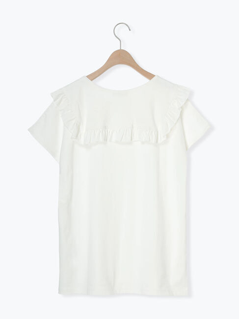 Samansa Mos2「セーラー襟Tシャツ」|Tシャツ・カットソー|