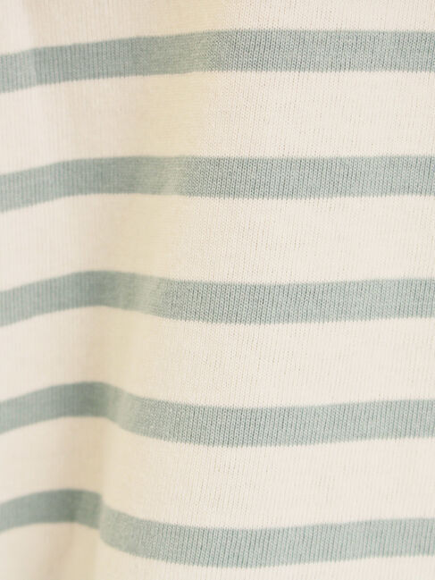 Samansa Mos2「【MOOMIN&times;Samansa Mos2】ワッペンボーダーカットソー」|Tシャツ・カットソー|