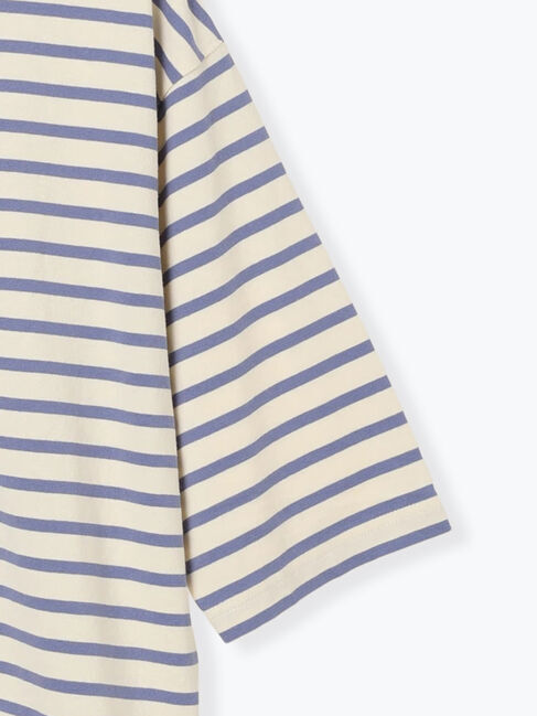 Samansa Mos2「【MOOMIN&times;Samansa Mos2】ワッペンボーダーカットソー」|Tシャツ・カットソー|