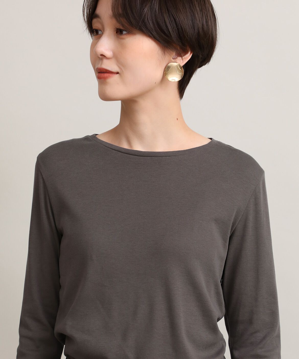 DAY by DAY it&rsquo;s international「ベーシッククルーネックカットソー《スビン綿MIXフライス》」|Tシャツ・カットソー|