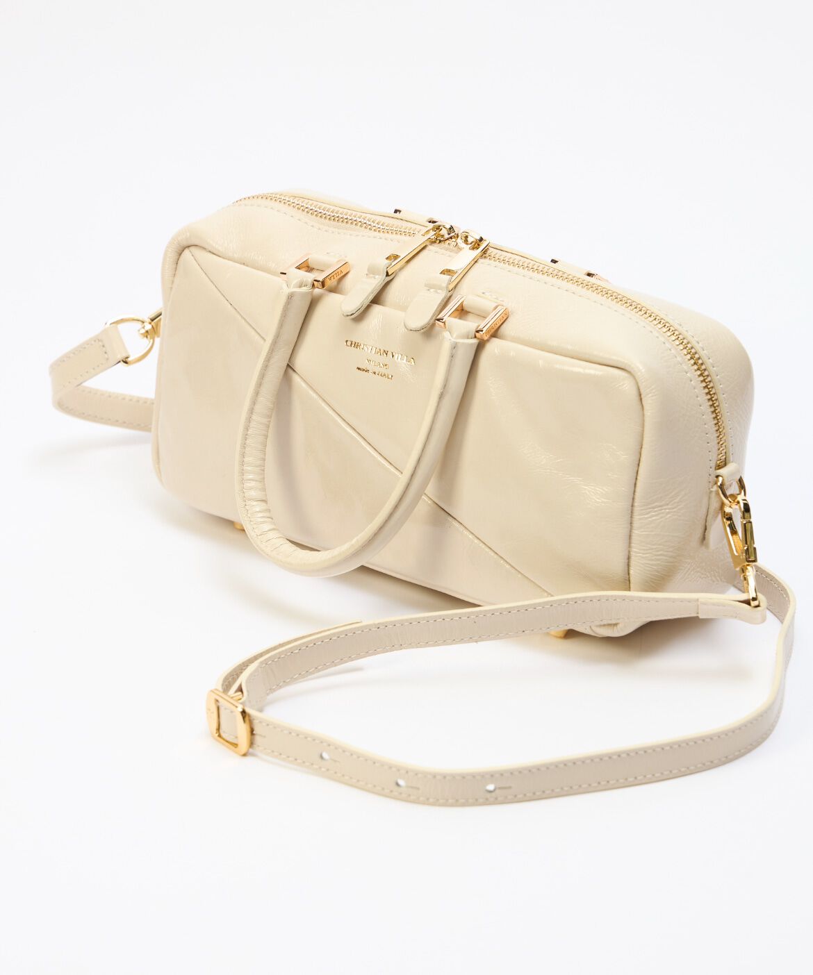 INED「《SUPERIOR CLOSET》スクエアボストンバッグ《CHRISTIAN VILLA》」|ショルダー・メッセンジャー|