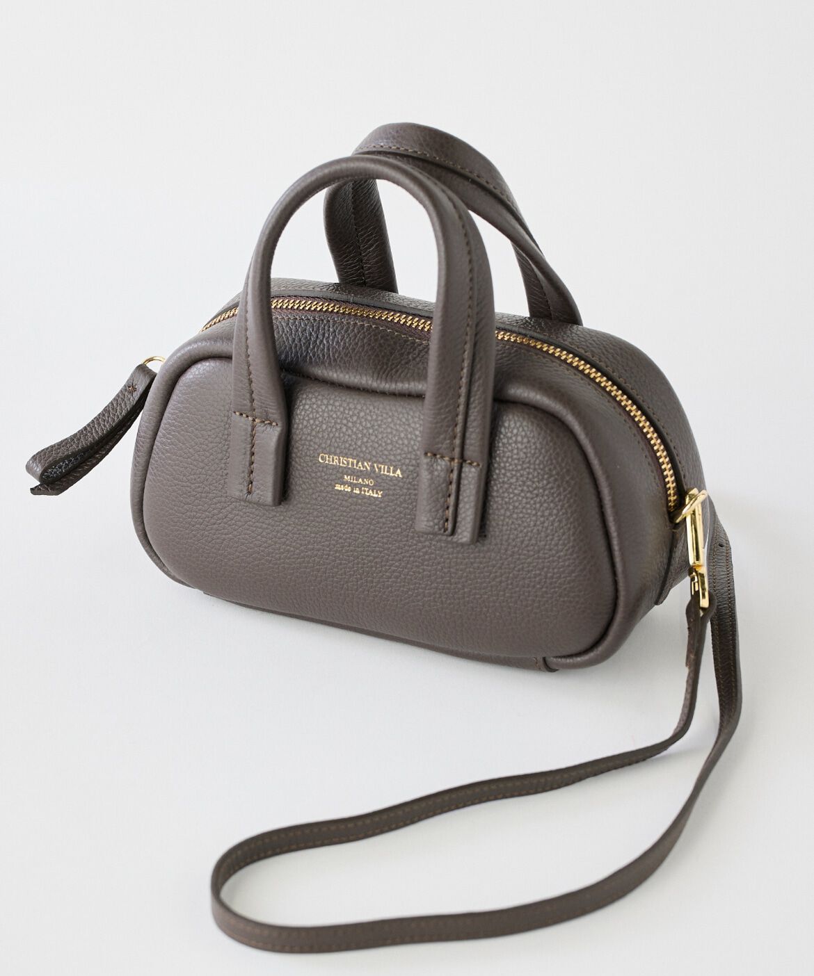 FAVORITE SUKINAMONO「オーバルミニボストンバッグ《CHRISTIAN VILLA》」|ボストンバッグ|