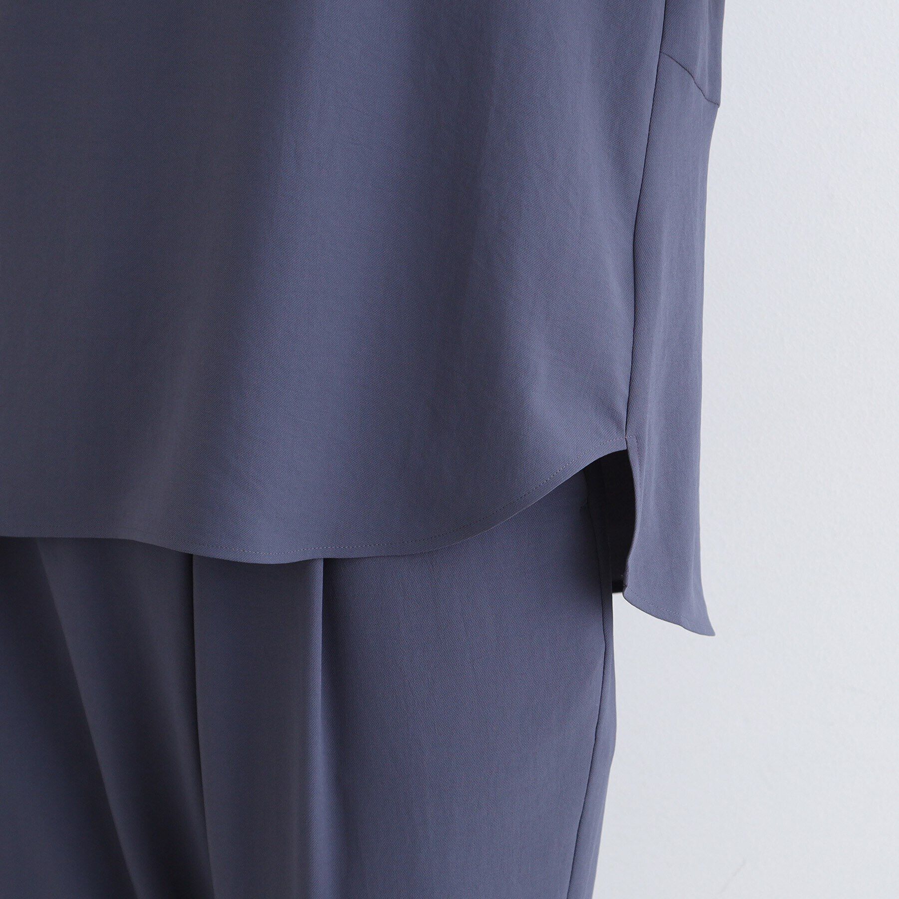 INDIVI「【洗える／UVケア／SETUP可能】バックシャンブラウス」|シャツ・ブラウス|