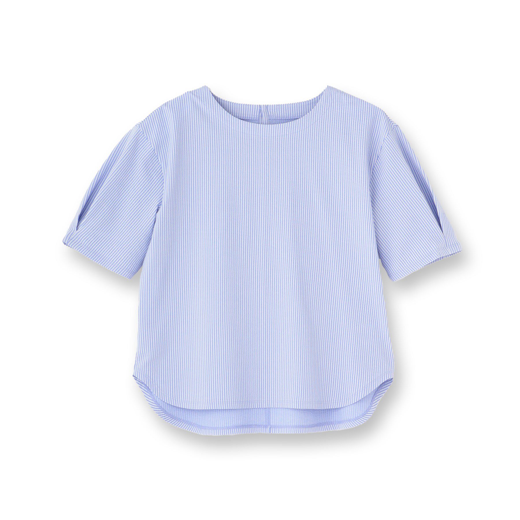 INDIVI「【洗える】サッカー素材カットソー」|Tシャツ・カットソー|