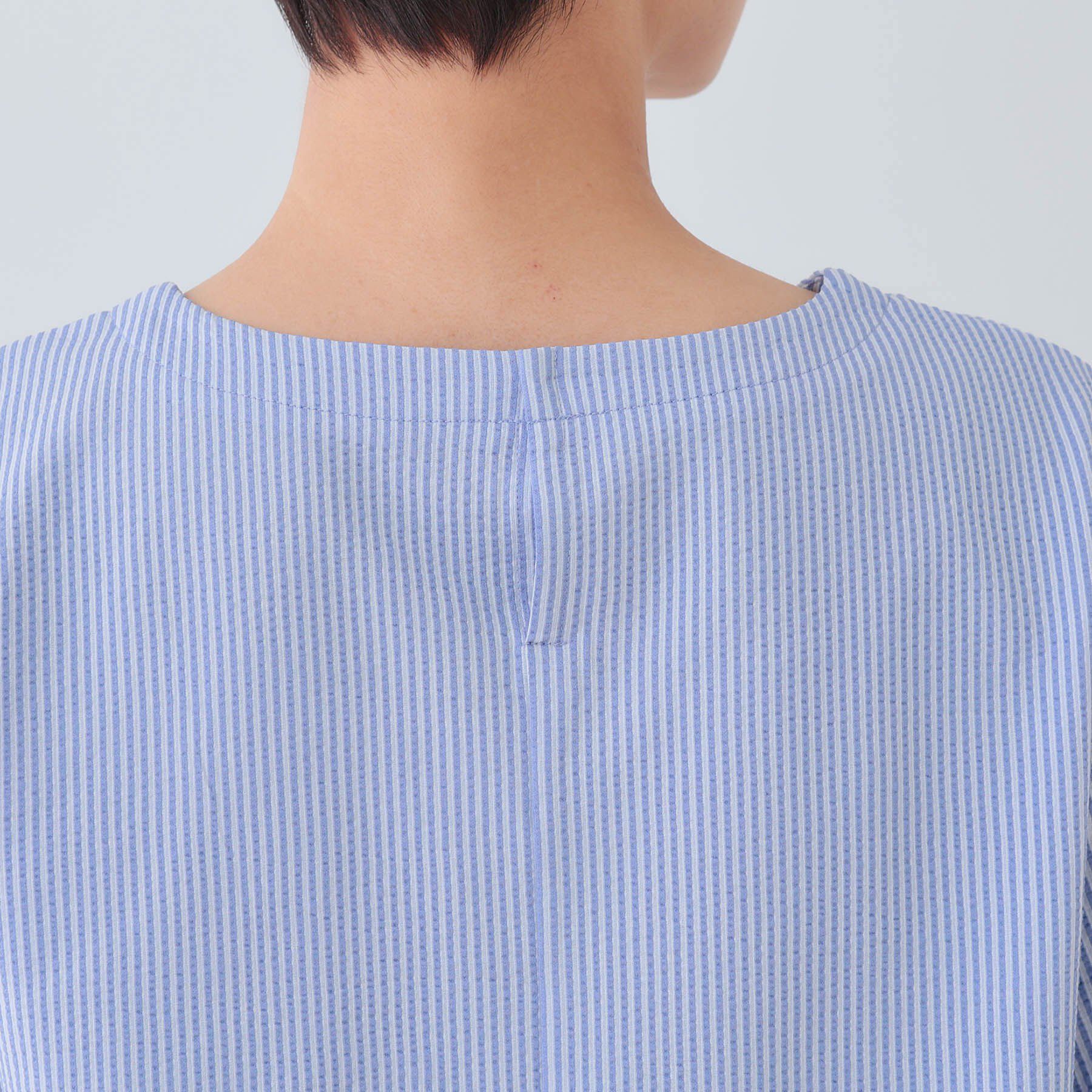 INDIVI「【洗える】サッカー素材カットソー」|Tシャツ・カットソー|