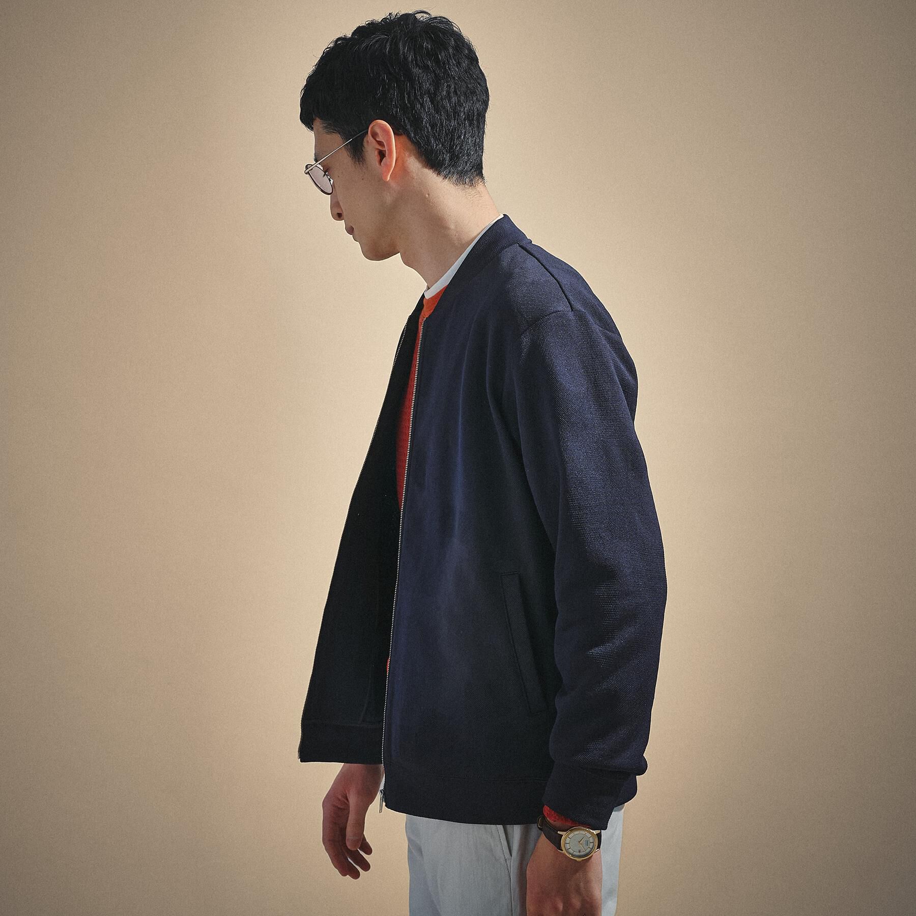 TAKEO KIKUCHI「スライドパズル ジャカード ブルゾン」|ブルゾン・スタジャン|