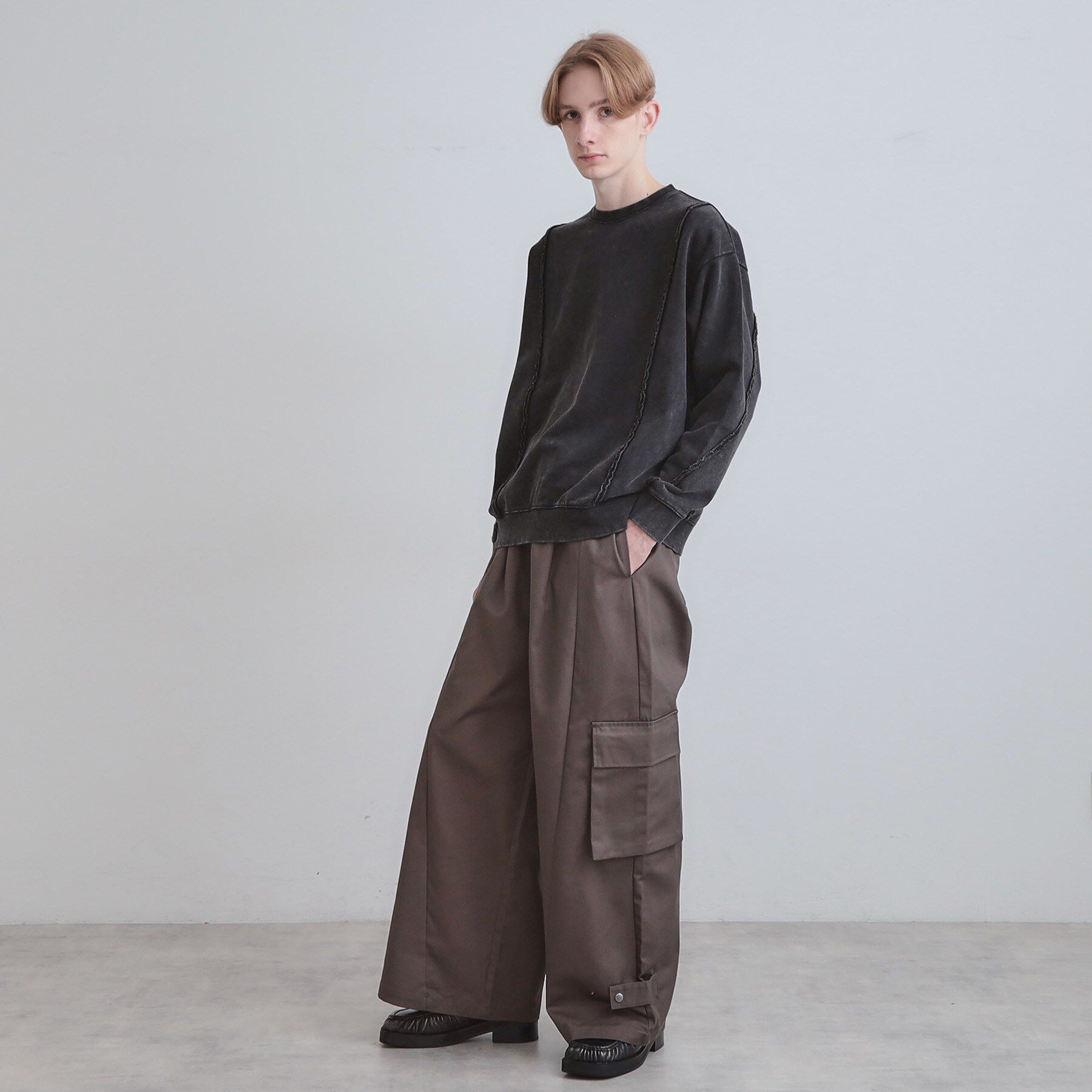 tk.TAKEO KIKUCHI「ヘヴィウェイトヴィンテージプルオーバー」|パーカー|