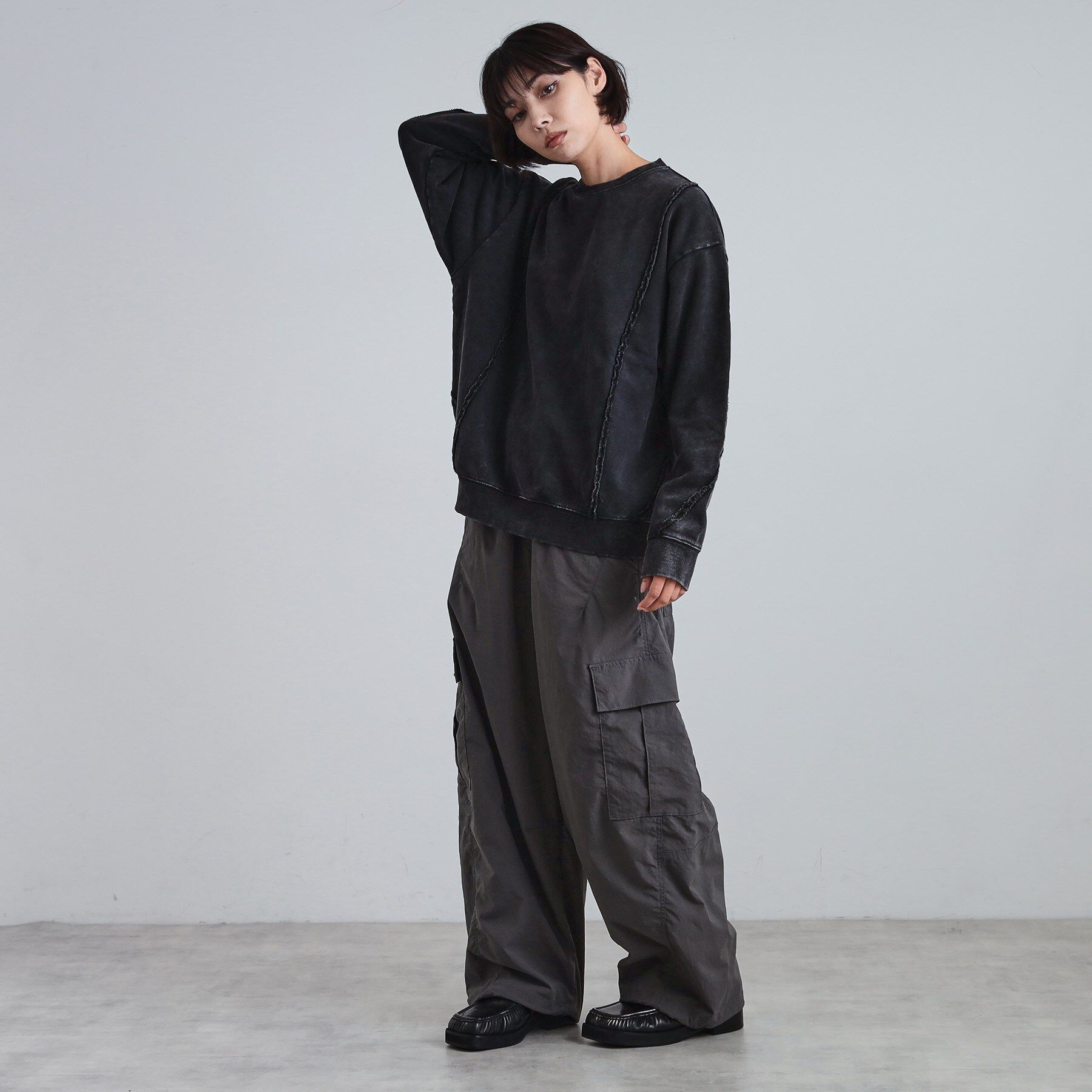 tk.TAKEO KIKUCHI「ヘヴィウェイトヴィンテージプルオーバー」|パーカー|