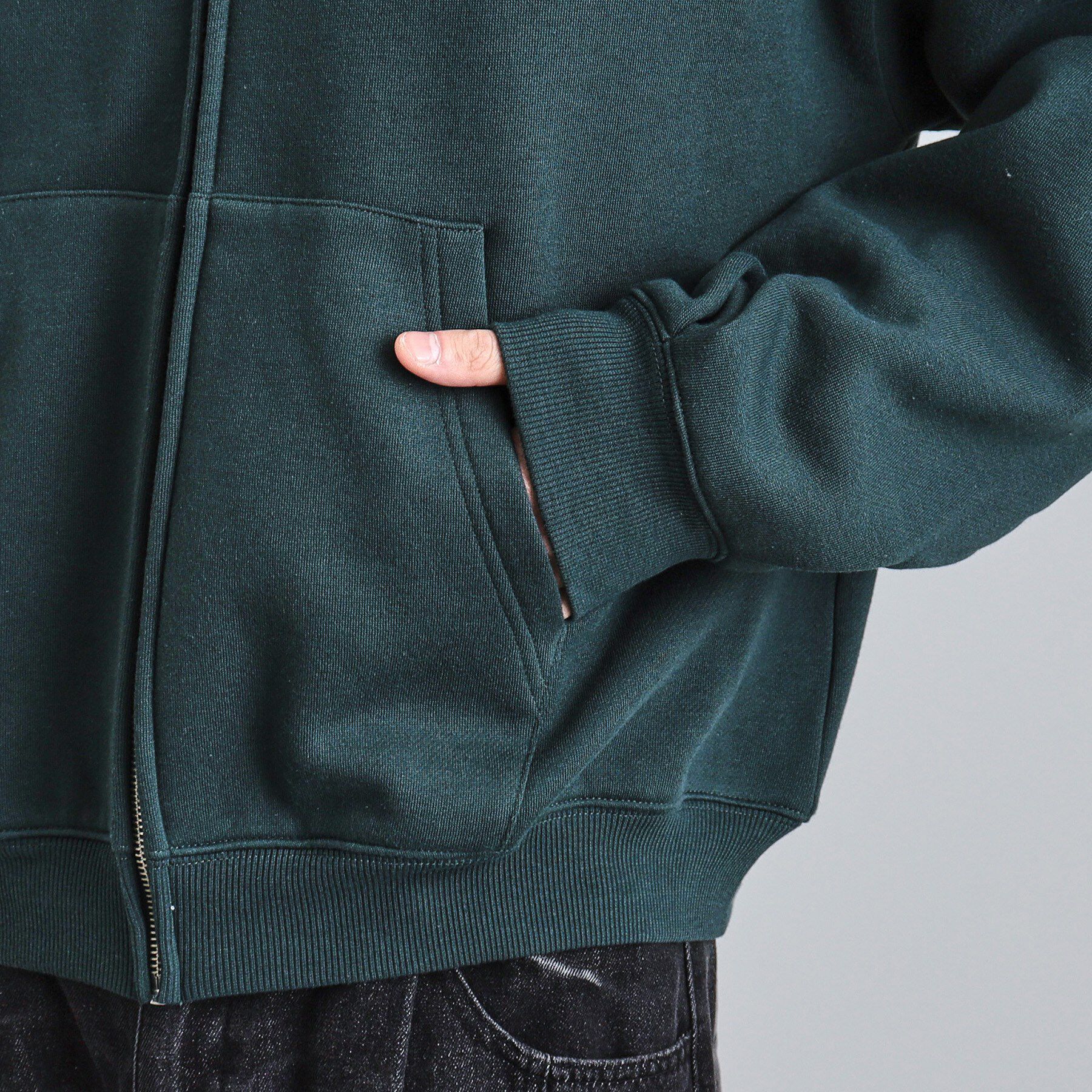 tk.TAKEO KIKUCHI「ボリュームスリーブジップパーカ」|パーカー|