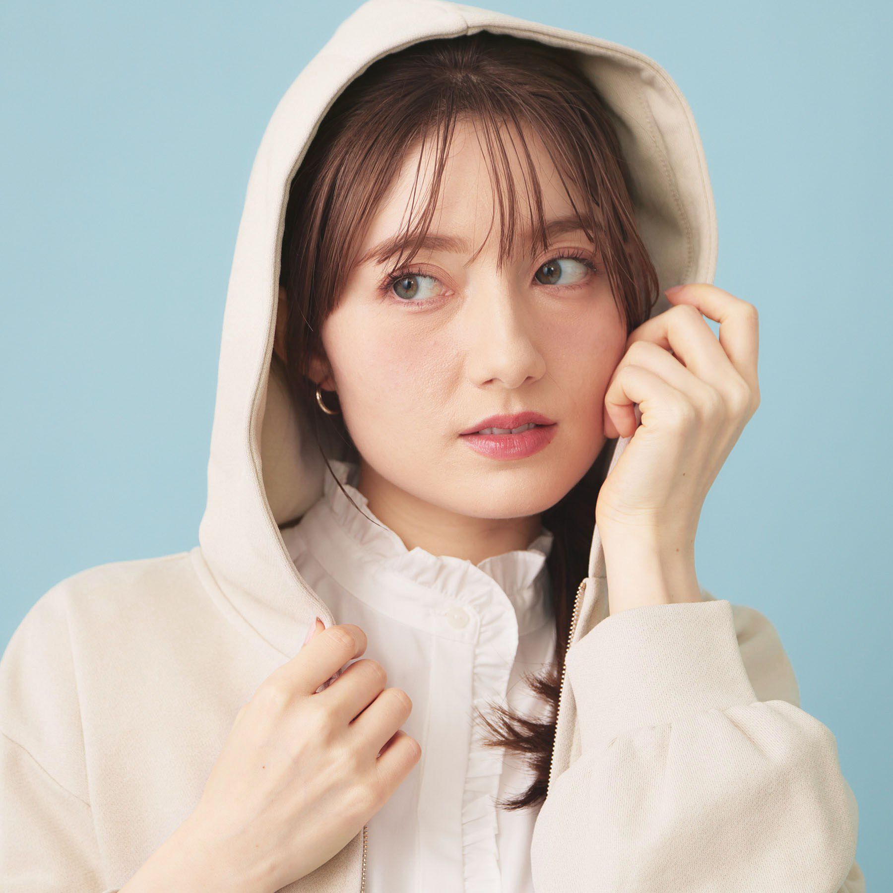 index「ラメ裏毛コンパクトジップパーカー【洗濯機OK】」|パーカー|