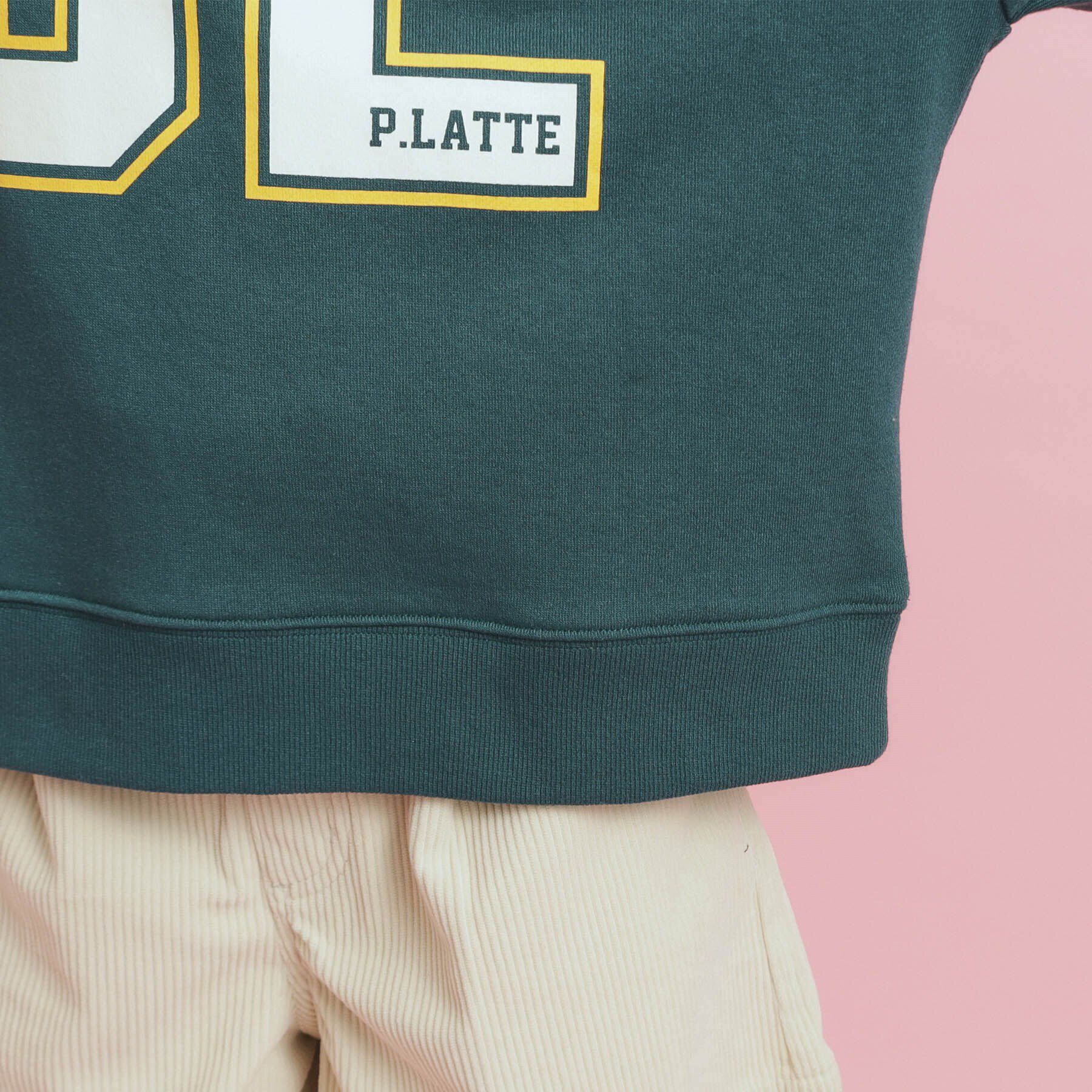 PINK-latte「衿付きナンバリングスウェット」|その他|